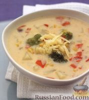 Рецепт - Молочный рисовый суп с тыквой