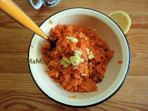 Рецепт - Начинка из моркови