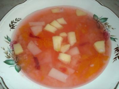 Рецепт - Суп из смеси сухофруктов