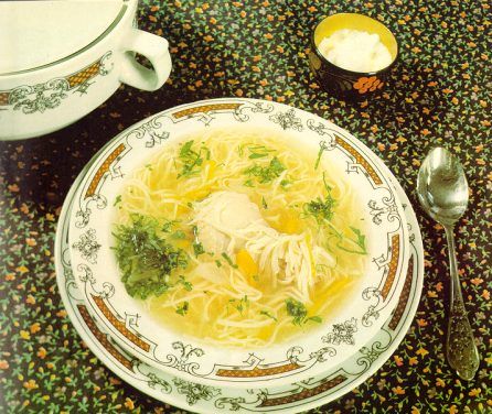 Рецепт - Суп с лапшой по-крестьянски