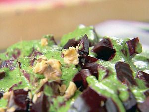 Рецепт - Салат из свеклы и кресса