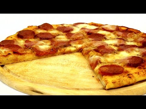 Простой рецепт вкусной пиццы