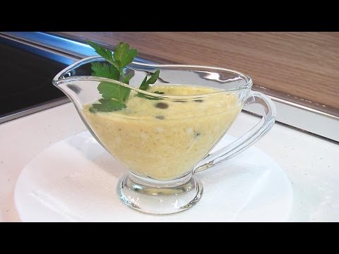 Соус из горчицы с каперсами видео рецепт
