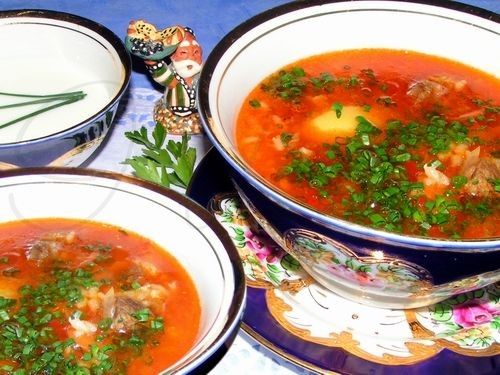 Рецепт - Мастава (Суп с рисом и овощами)