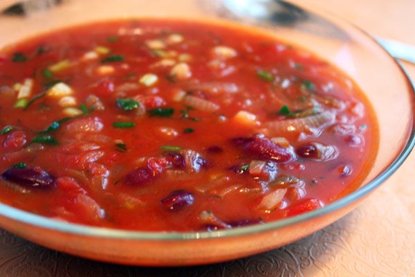 Рецепт - Суп из бобов (фасоли)