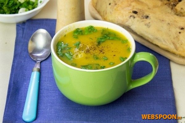 Рецепт - Суп-пюре из моркови