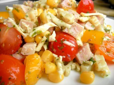 Рецепт - Салат итальянский с макаронами