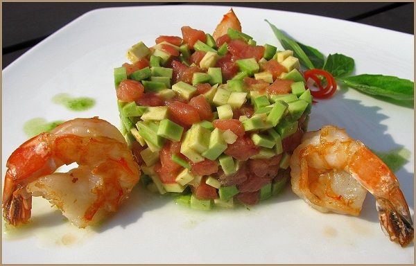 Рецепт - Салат из авокадо