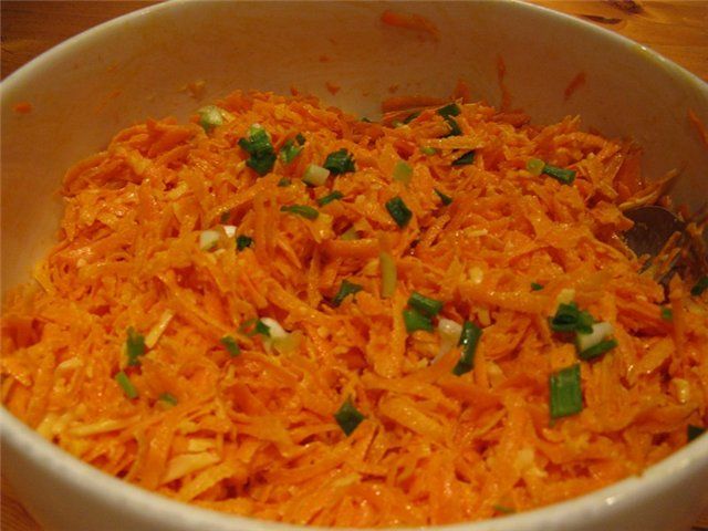 Рецепт - Салат из моркови (с картинкой)