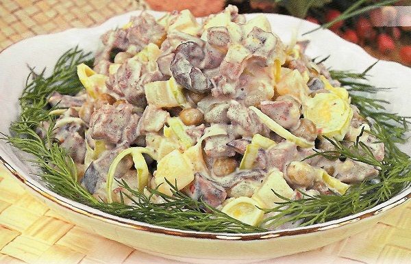 Рецепт - Салат из мяса