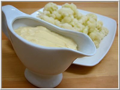 Рецепт - Молочный соус с раковым маслом