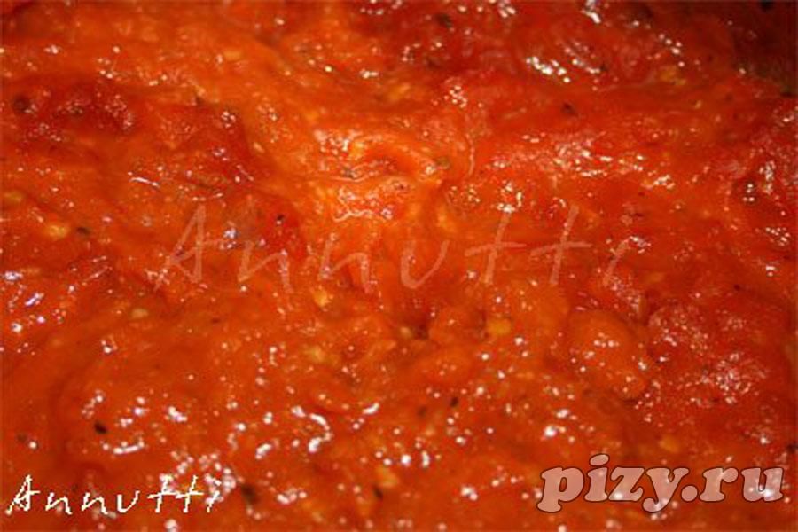 Рецепт - Томатный соус для пицц