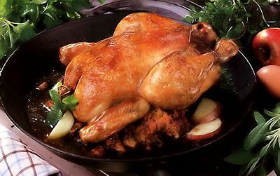 Рецепт - Цыпленок, зажаренный в гриле