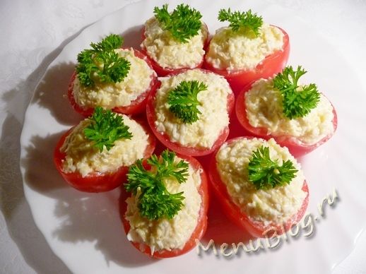 Рецепт - Фаршированные томаты
