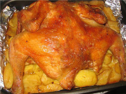 Рецепт - Куриные окорочка тушеные Аппетитные