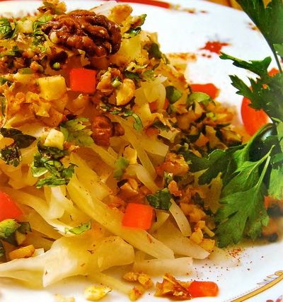 Рецепт - Мхали из белокочанной капусты