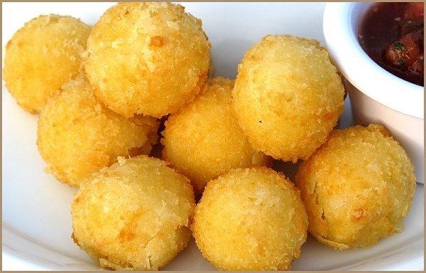 Рецепт - Сырные шарики с картофелем