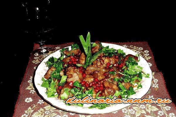 Рецепт - Хазани хоровац (армянская кухня)