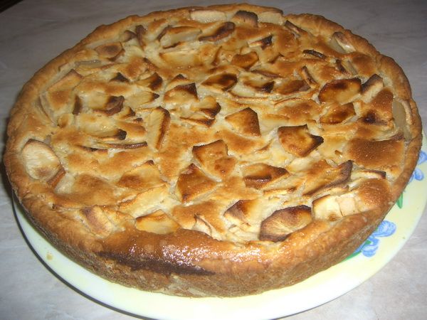 Рецепт - Яблочный пирог (печь с обдувом)