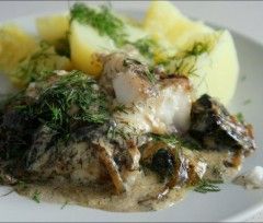 Рецепт - Закуска из рыбы с грибами (кухня: Украинская)